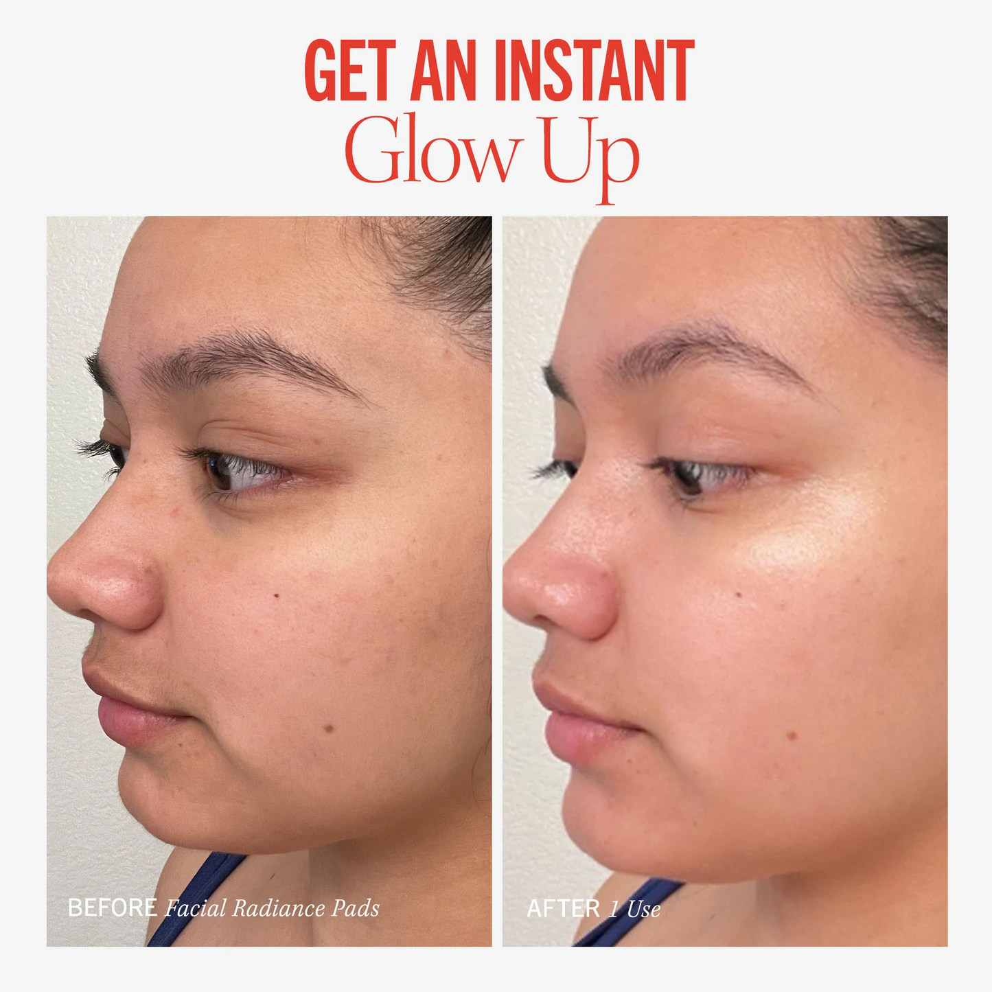 Facial Radiance Pads with Glycolic + Lactic Acids(60 pads)