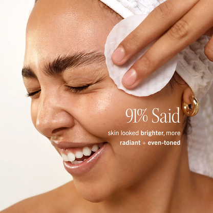 Facial Radiance Pads with Glycolic + Lactic Acids(60 pads)