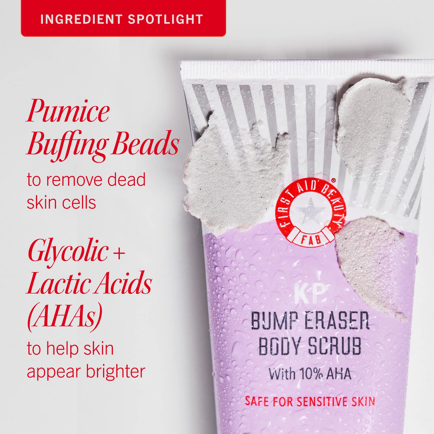 KP Bump Eraser Body Scrub 10% AHA